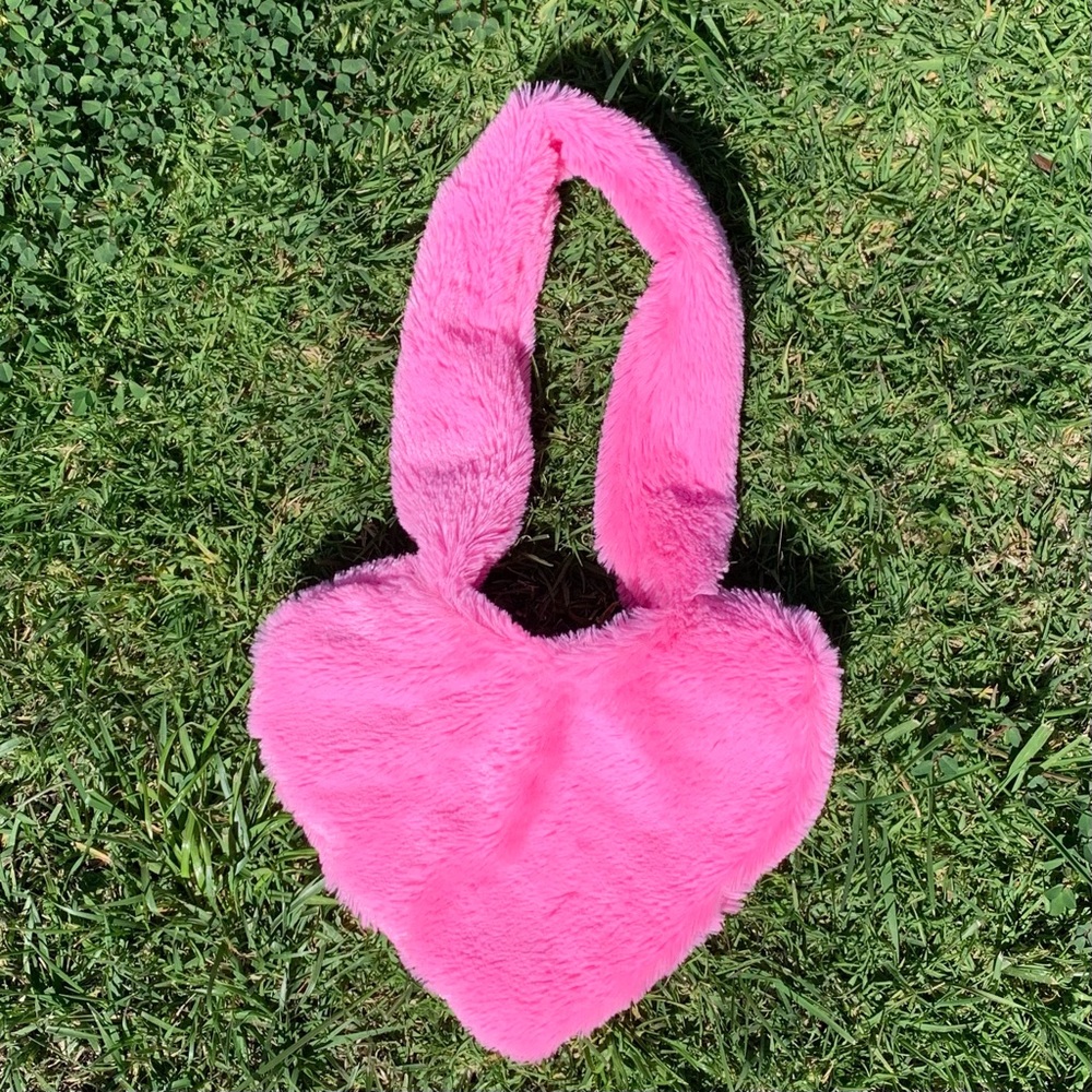 Handmade heart bag